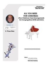 All You Need For Christmas SATB choral sheet music cover